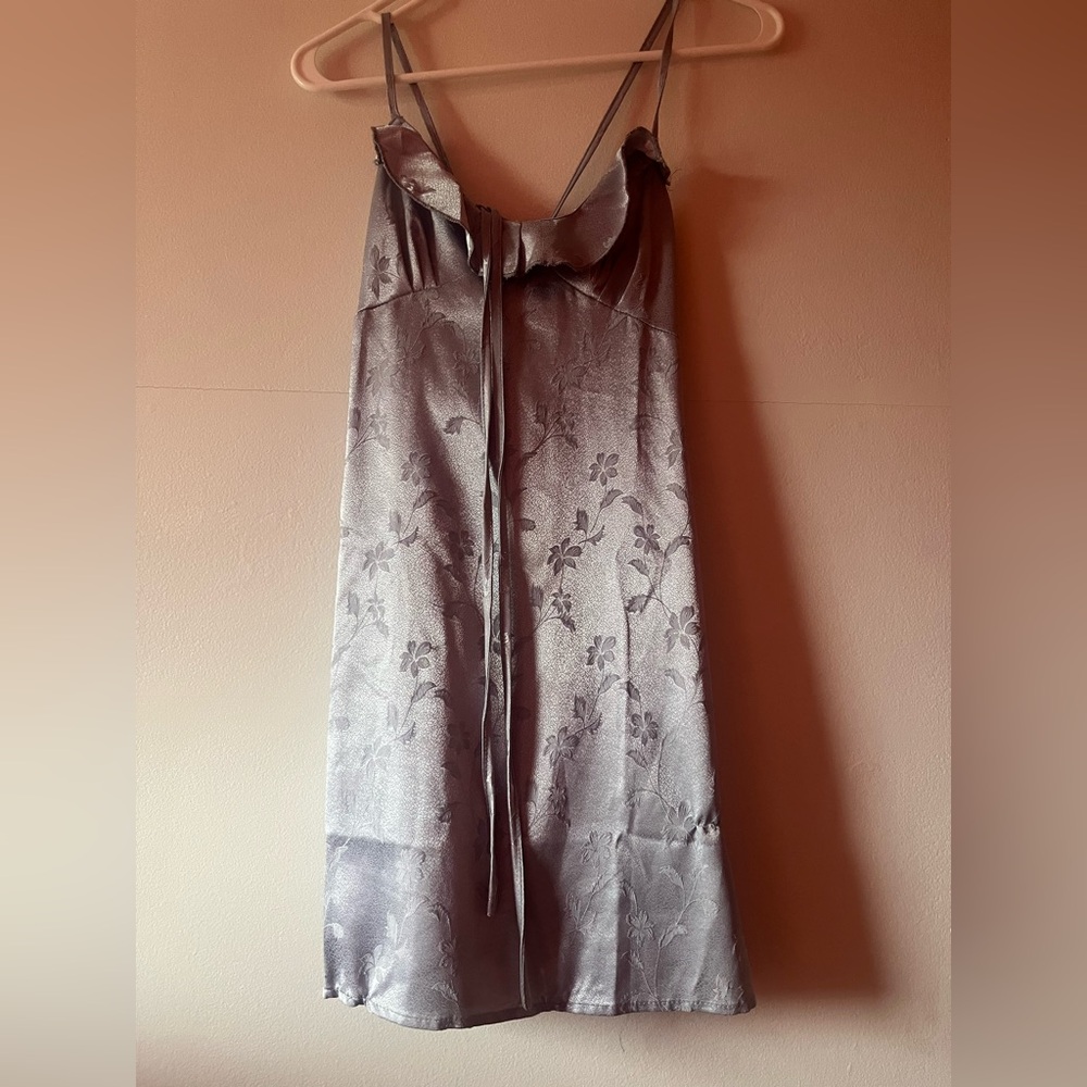 Lavender Floral Slip Dress